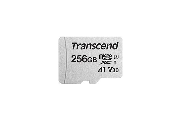 Transcend 300S 256GB microSDXC U3 V30 Card with Adapter