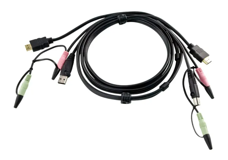 ATEN 2L-7D02UH 1.8m USB HDMI KVM Cable with Audio