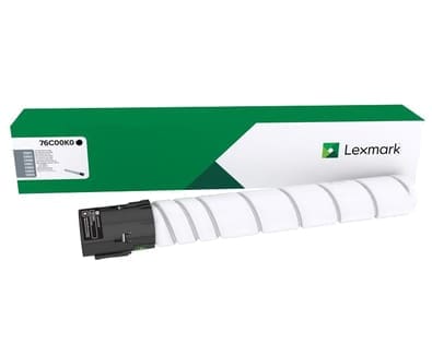 Lexmark 76C00K0 Black Toner Cartridge 18,500 Pages