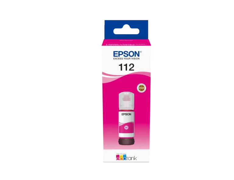 Epson 112 EcoTank Pigment Magenta Ink Bottle 70ml