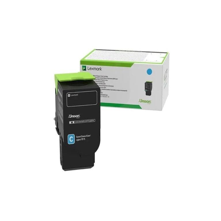 Lexmark 78C5XC0 Cyan Toner Cartridge 5,000 Pages