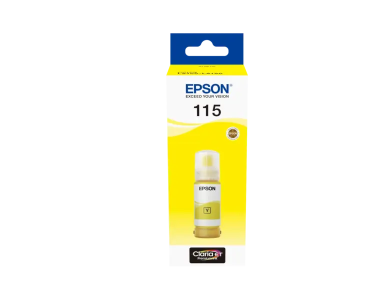 Epson 115 EcoTank Yellow Ink Bottle 70ml (C13T07D44A)