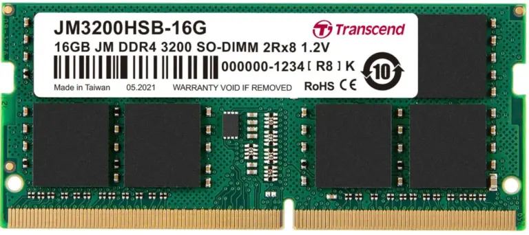 Transcend JetRam 16GB DDR4-3200 SO-DIMM RAM