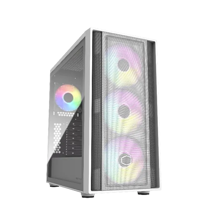 Cooler Master MasterBox 600 White ATX PC Case