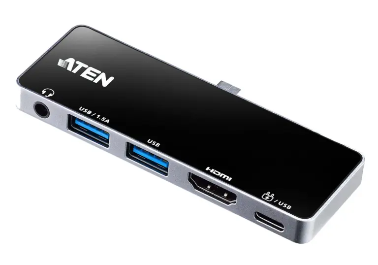 ATEN UH3238 USB-C 5-in-1 Travel Dock with 4K HDMI