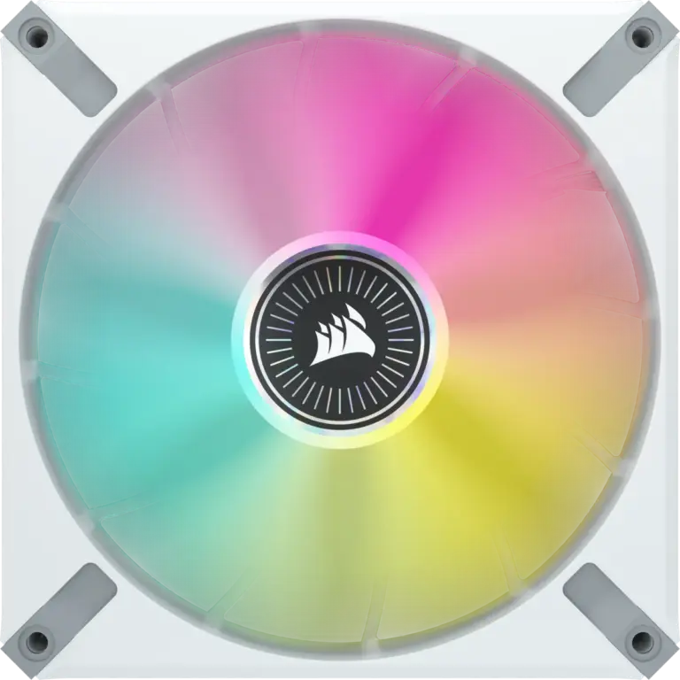 Corsair iCUE ML140 RGB Elite 140mm PWM Fan Kit White