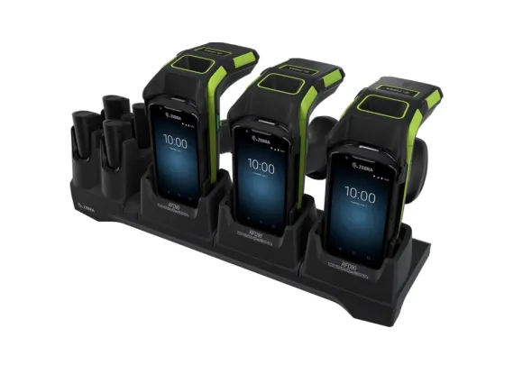 Zebra RFD40 3-Slot Charge-Only ShareCradle