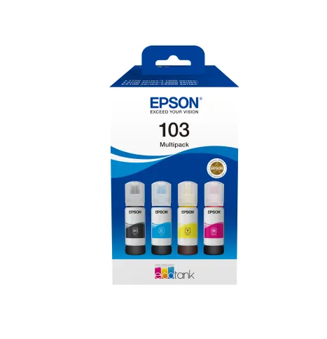 Epson 103 EcoTank 4-Colour Ink Multipack C13T00S64A