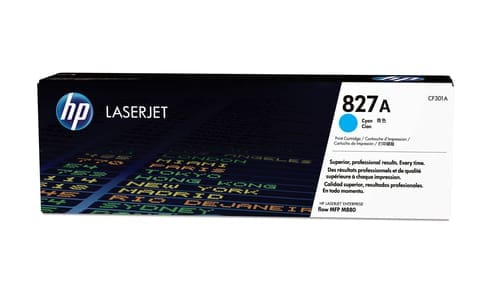 HP 827A Cyan Toner Cartridge CF301A