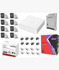 Hikvision 8 Channel DVR CCTV Kit with 100m Cat6 Cable