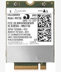 HP HS3110 HSPA Mobile Broadband Module E5M76AA