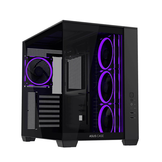 ASUS A32 PLUS ARGB ATX Gaming Chassis Black