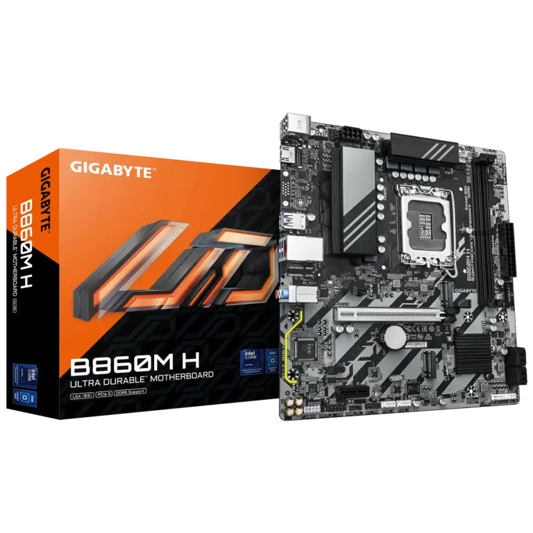 Gigabyte B860M H LGA 1851 DDR5 Micro-ATX Motherboard