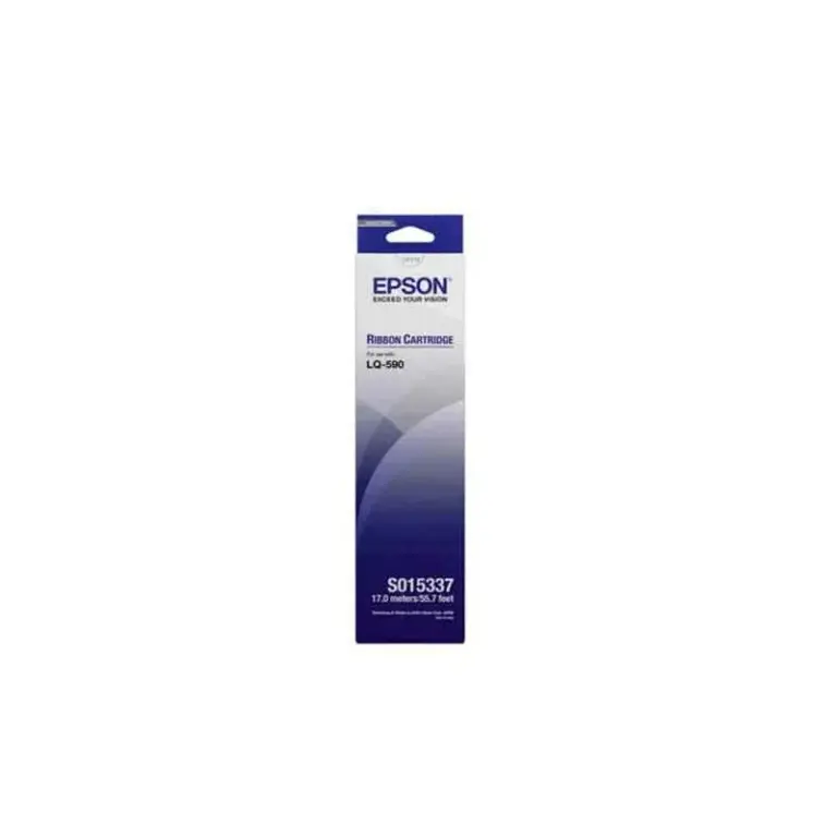 Epson LQ-590 Black Ribbon Cartridge C13S015337BA