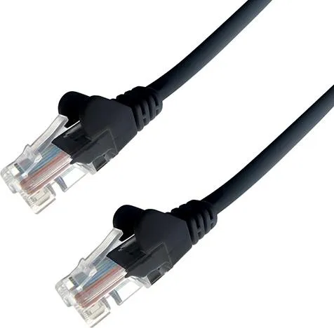 RCT CAT5E 3m Patch Cord Black