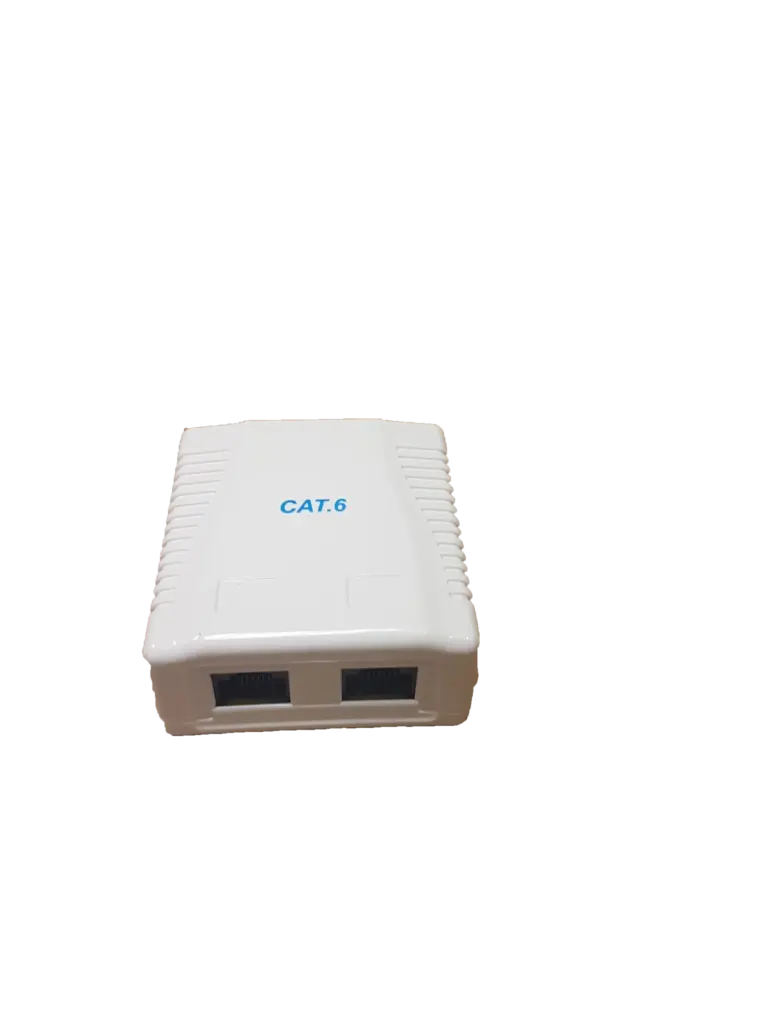 CAT6 Dual-Port RJ45 Wall Box (CAT6DWB)