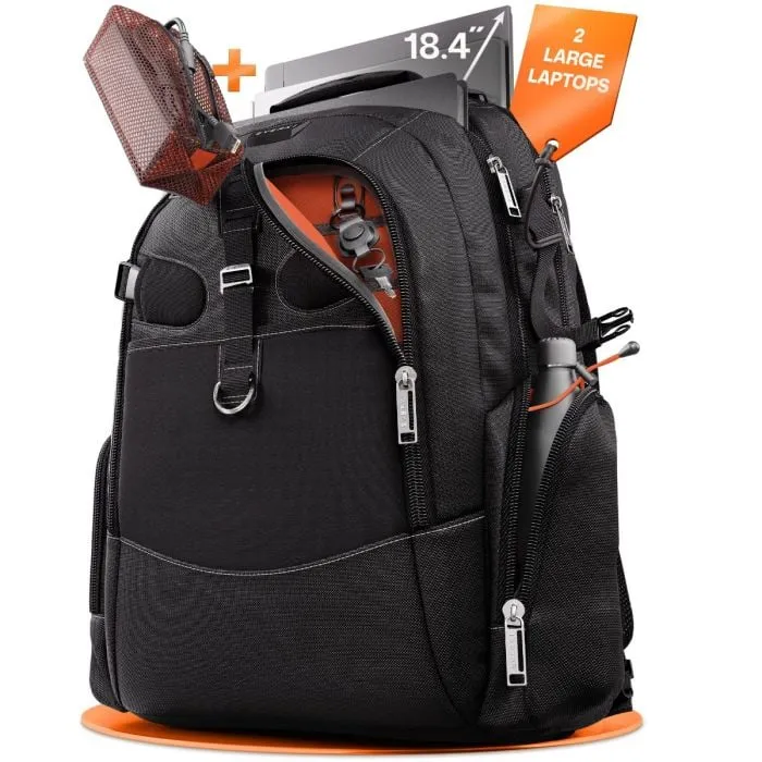 Everki EKP120P-ECO Pro Business Backpack for 18.4-inch Laptops