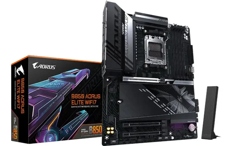 GIGABYTE B850 AORUS ELITE WIFI7 AM5 ATX Motherboard