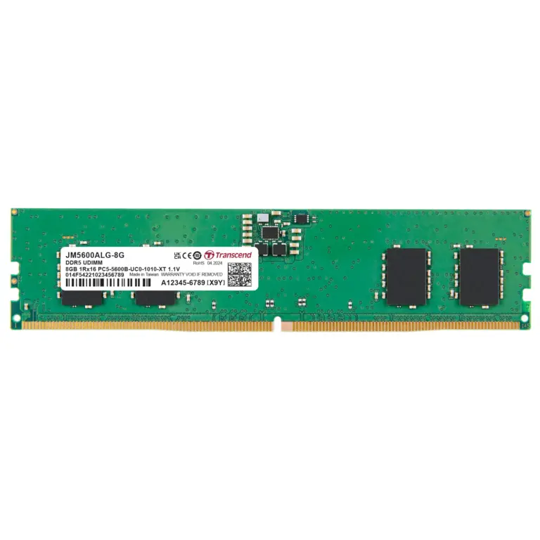 Transcend JetRam JM5600ALG-8G 8GB DDR5-5600 Desktop RAM