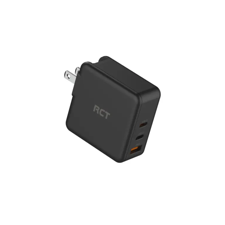 RCT 65W GaN Travel Charger Kit with EU, UK & SA Plugs