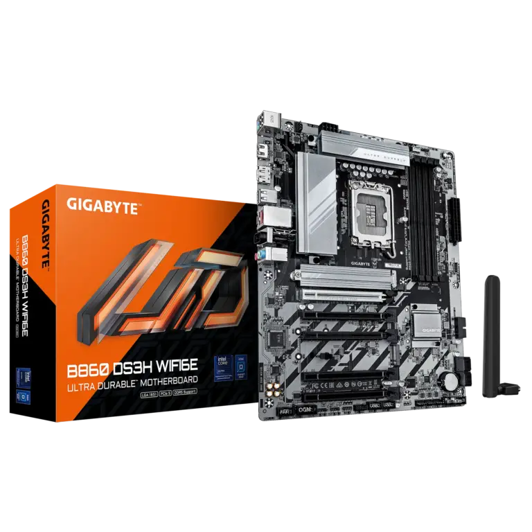 Gigabyte B860 DS3H WIFI6E DDR5 ATX Motherboard