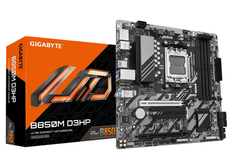 Gigabyte B850M D3HP AMD AM5 DDR5 Micro ATX Motherboard