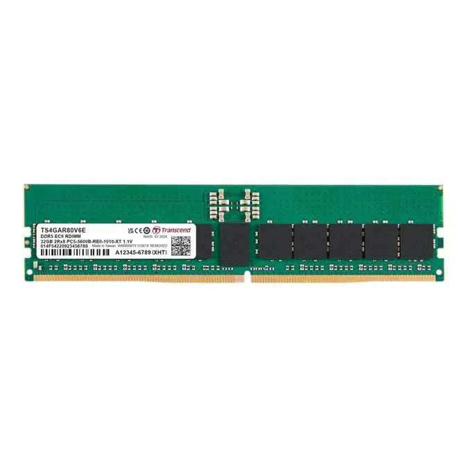 Transcend 32GB DDR5-5600 ECC Registered RDIMM