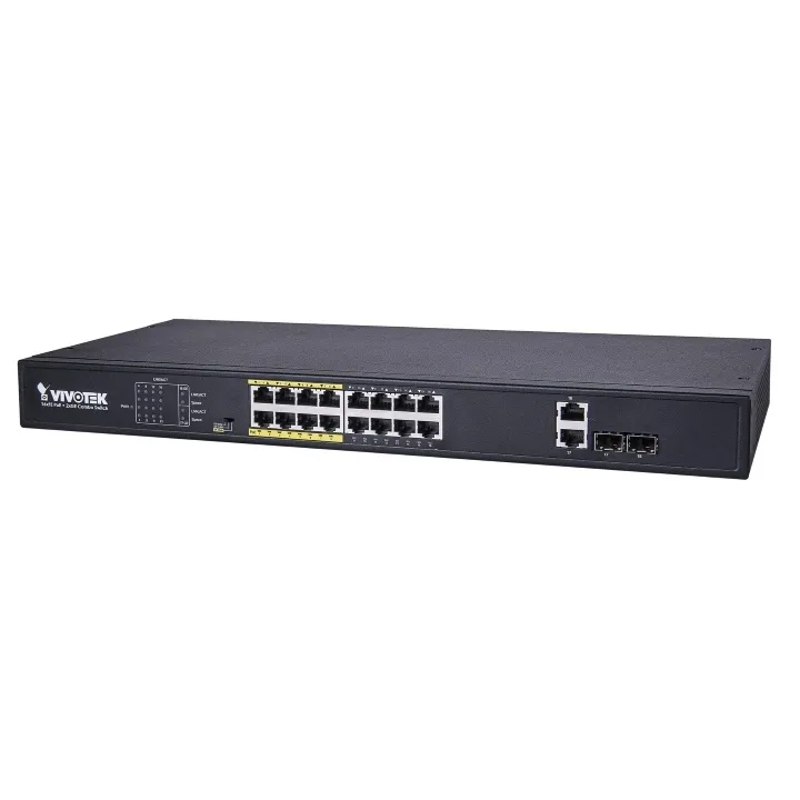 Vivotek AW-FGT-260D-380 24-Port Unmanaged PoE Switch